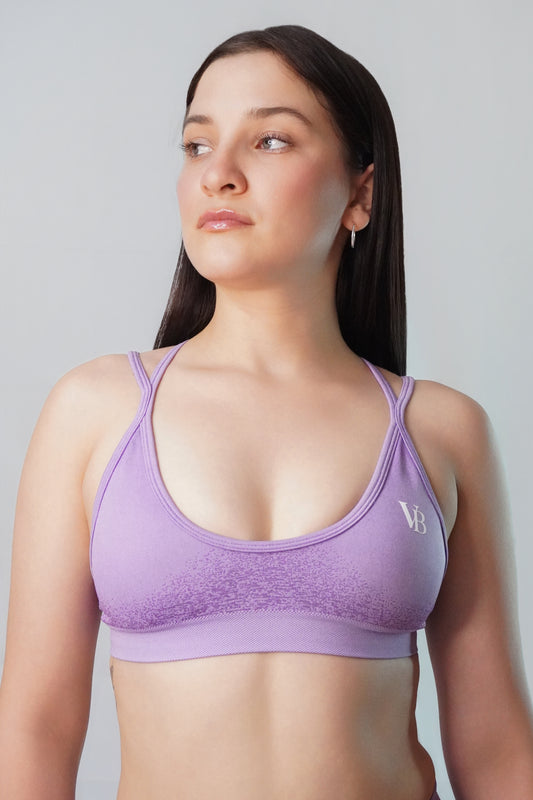 Mini bra purple